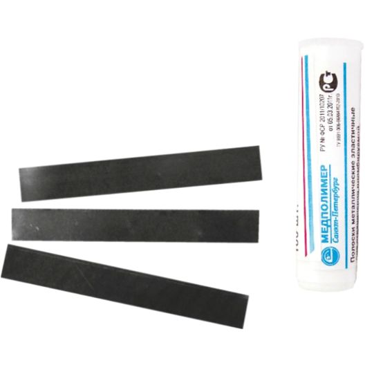 Полоски сепарационные металлические (100 шт.), Медполимер — фото товара