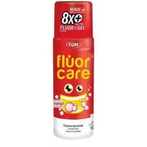 Пенка реминерализующая Fluor Care - вкус клубника (100мл.), FGM — фото товара