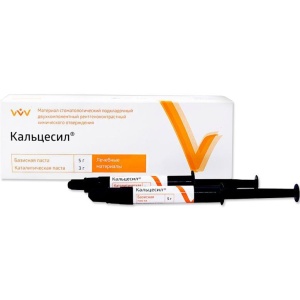 Кальцесил - двухкомпонентный рентгеноконтрастный (5гр.+3гр.), Владмива — фото товара