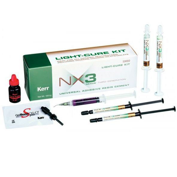 NX3 Light-Cure Kit - набор, Kerr