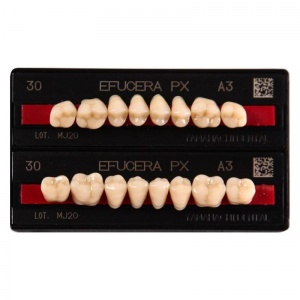Зубы композитные трехслойные Efucera PX Posterior - боковые