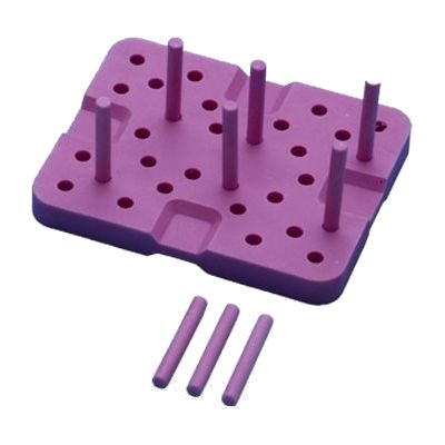 Треггер керамический для мостов 59х47мм, цвет красный (1шт.+20 пинов), Song Young — фото товара