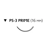 Prolene W8882T 5/0 обратно-режущая игла (16мм.), 3/8 окружности, длина нити 45см. (24шт.), Ethicon — фото товара