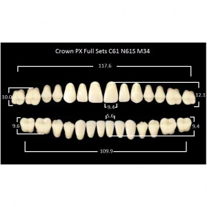 Crown PX/Efucera PX полный гарнитур фронт верх C61, фронт низ N61S, боковые М34 (28шт.), Yamahachi