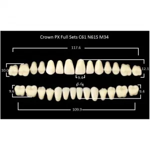 Crown PX/Efucera PX полный гарнитур фронт верх C61, фронт низ N61S, боковые М34 (28шт.), Yamahachi