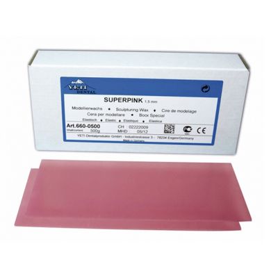Воск базисный Superpink эластичный (500гр.), Yeti — фото товара
