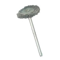 Щёточка металлическая, серебристая, диаметр 18мм (1шт.), Songjiang sheshan