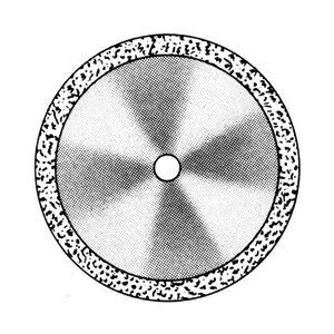 Алмазный диск DISC F 910/220 Flex, толщина 0,30мм, двусторонний (1шт.), SS White