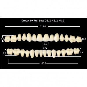 Crown PX/Efucera PX полный гарнитур фронт верх O61S, фронт низ N61S, боковые М32 (28шт.), Yamahachi