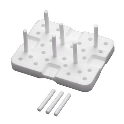 Треггер керамический для мостов 59х47мм, цвет белый (1шт.+20 пинов), Song Young — фото товара