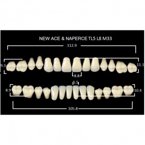 Gloria New Ace полный гарнитур фронт верх TL5, фронт низ L8, боковые М33 (28шт.), Yamahachi
