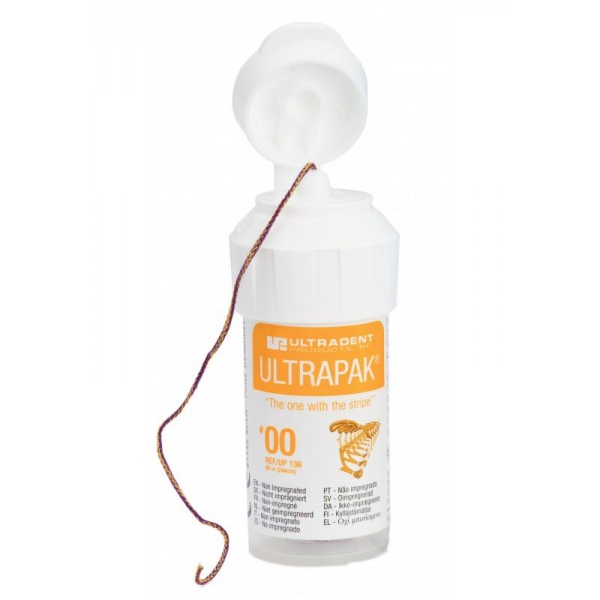 Нить ретракционная Ultrapak №00, Ultradent — фото товара