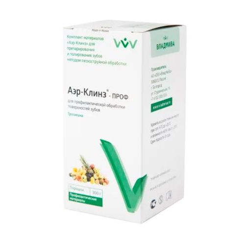 Порошок Аэр-Клинз Проф, вкус тропик (300гр.), Владмива — фото товара