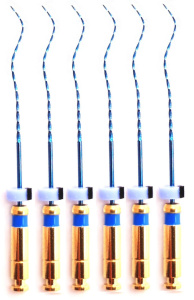 Машинные файлы Blue (3D-Files) 25мм F30 02 №30, никель-титан, (6шт), EuroFile — фото товара