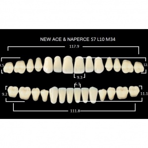 Gloria New Ace полный гарнитур фронт верх S7, фронт низ L10, боковые М34 (28шт.), Yamahachi