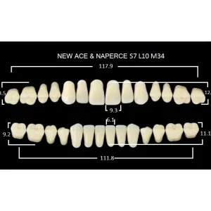 Gloria New Ace полный гарнитур фронт верх S7, фронт низ L10, боковые М34 (28шт.), Yamahachi