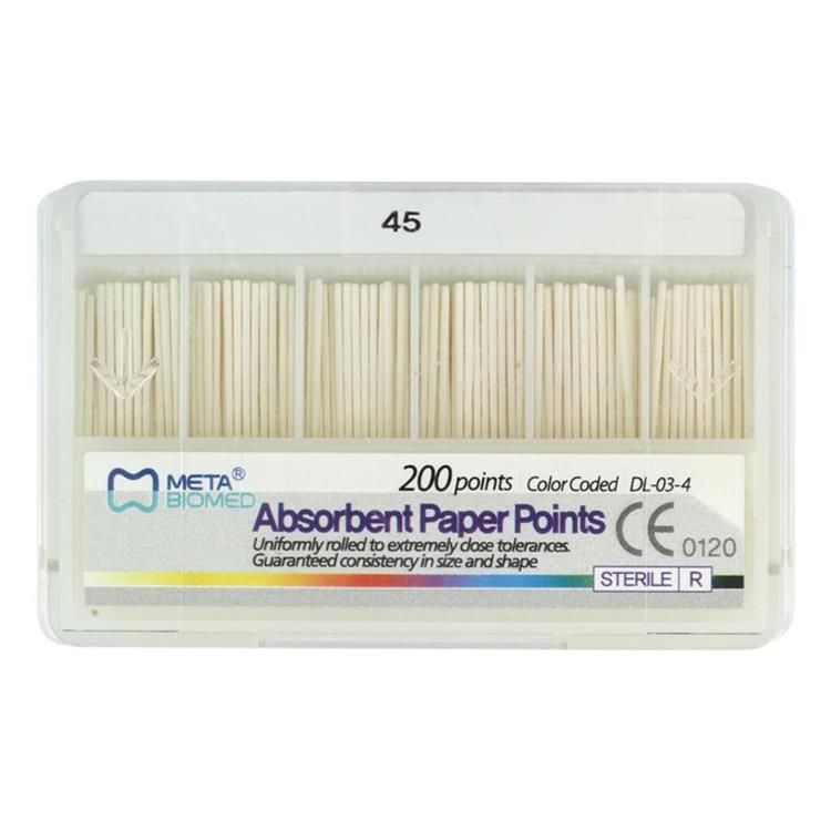 Штифты бумажные ISO 45 (200шт.), Meta — фото товара