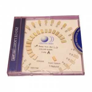 Расцветки Zeo Ce Light Color Guide