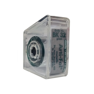 BK 32 - Копирка фольга Arti-Fol зелёная 12мкм., 22мм. ширина (20м.), Bausch