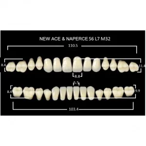Gloria New Ace полный гарнитур фронт верх S6, фронт низ L7, боковые М32 (28шт.), Yamahachi