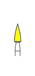 Identoflex - острый кончик малый, цвет жёлтый (12шт.), Kerr