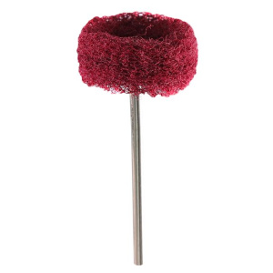 Фильц синтетический красный, диаметр 22мм (1шт.), Songjiang sheshan — фото товара