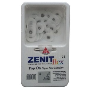 Диски Zenit flex Pop On - супермягкие, диаметр 14мм.(50шт.), President Dental 