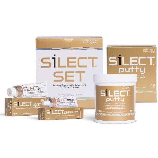 Silect Set - С-силиконовая слепочная масса, набор, Mueller-Omicron
