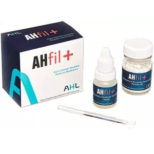 AHfil+ цвет А3 - cтеклоиономерный цемент для реставрации (15гр.+7мл.), AHL