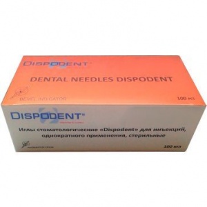 Иглы карпульные 0,3*16мм - 30GM (100шт.), Dispodent