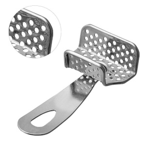 Ложка слепочная, перфорированная, фронтальная, укороченная S по Фусуаяма, верхняя , YDM — фото товара