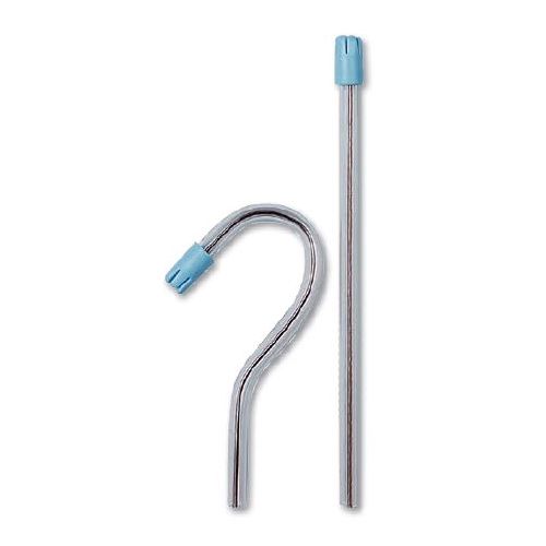 Слюноотсосы Blossom прозрачно-голубые (100шт.), Asa Dental