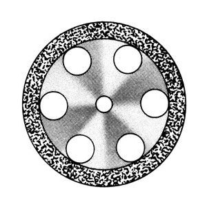 Алмазный диск DISC 911/220 Standart, толщина 0,55мм, двусторонний (1шт.), SS White