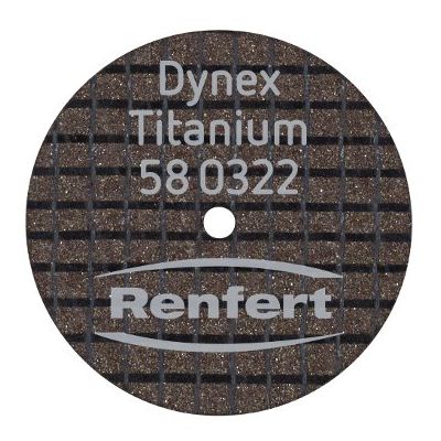 Диски отрезные Dynex Titanium 22х0,3мм (20шт.), Renfert