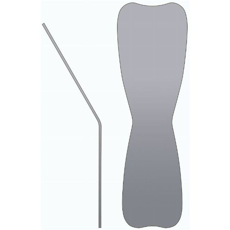 Зеркало внутриротовое ST Occlusal Wide S для фотографирования,без родиевого покрытия, YDM — фото товара