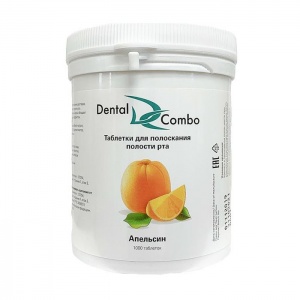 Таблетки для полоскания, апельсин (1000шт.), DentalCombo