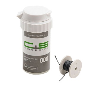 Нить ретракционная вязаная (хлопок) №000, Clean+Safe — фото товара