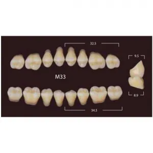 New Million Posterior - 20 боковых гарнитуров в боксе, фасон M33 (320шт.) Yamahachi