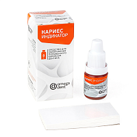 Кариес индикатор жидкость (8мл.), Омега — фото товара