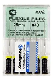 Flexile Files 25мм. №40 (6шт.), Mani — фото товара