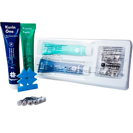 Набор полировочных паст (Kurin One, Kurin Two, щетка нейл. 25 шт.), Kagayaki — фото товара