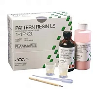 Pattern Resin LS - беззольная самотвердеющая моделировочная пластмасса (100гр.+105мл.), GC — GC, фото