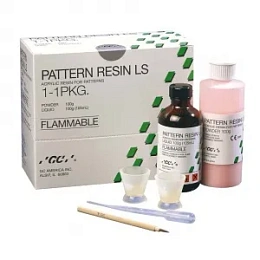 Pattern Resin LS - беззольная самотвердеющая моделировочная пластмасса (100гр.+105мл.), GC — GC, фото