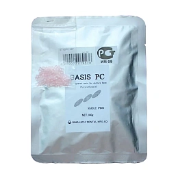 Basis PC - базисная пластмасса поликарбонатная, цвет MarblePink мраморно розовый (100гр.), Yamahachi — фото товара