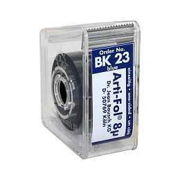 BK 23 - Копирка фольга Arti-Fol синяя 8мкм., 22мм. ширина (20м.), Bausch — фото товара