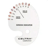 Celtra Ceram - шкала цветов Shade Gingiva indicator (1шт.), DeguDent — фото товара