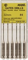 Gates drills 32мм. №4 (6шт.), Mani — фото товара