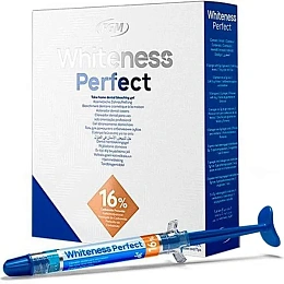 Whiteness Perfect 16% набор - домашнее ночное отбеливание на основе перекиси карбамида, FGM — фото товара