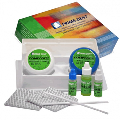 Prime-Dent - композит химического отверждения (15гр.+15гр.), Prime Dental — фото товара