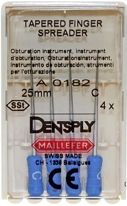 Tapered Finger Spreader C 25мм. (4шт.), Maillefer — фото товара